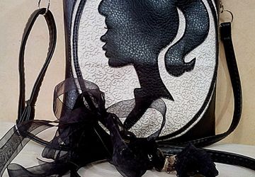 Сумка через плечо "Образ девушки прекрасной"