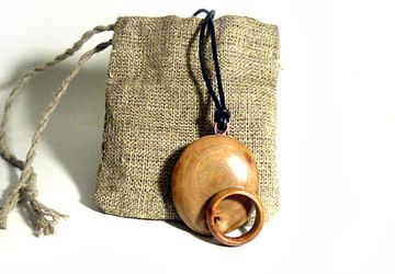 Комплект украшений из яблони "АБАЛЬ"