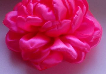 Заколка для волос " Пион "