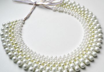 Ожерелье-воротник своими руками