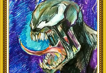 картина по мотивам фильма VENOM