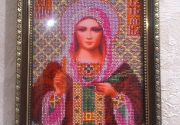 Иконы вышитые бисером