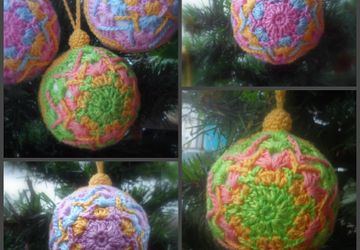 Ёлочные шары "Нежность"