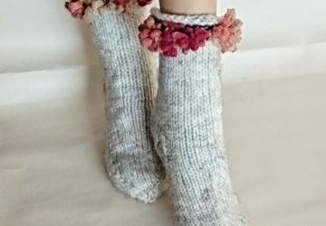 Носки- домашняя обувь