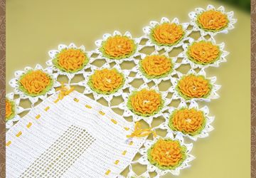 Салфетка с Лилиями