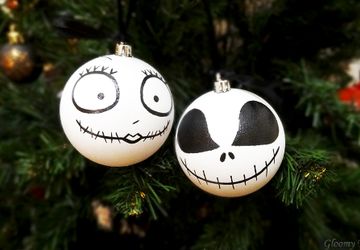 Набор шариков на ёлку "Джек и Салли"