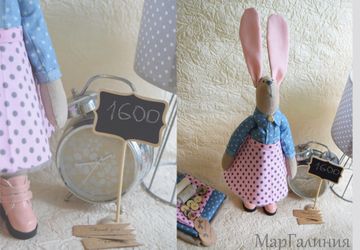 Зайка Тильда ручной работы