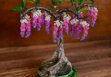 Дерево из бисера