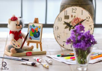 Эксклюзивная интерьерная игрушка ручной работы.