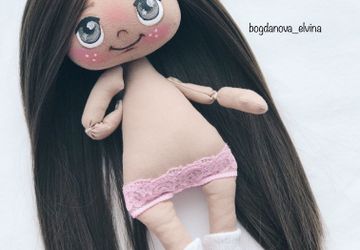 Игровая текстильная кукла