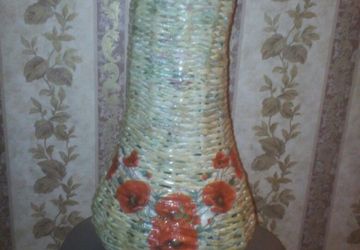 Ваза для цветов "Маки".