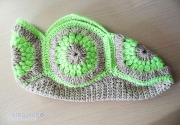 Домашние тапочки из мотивов