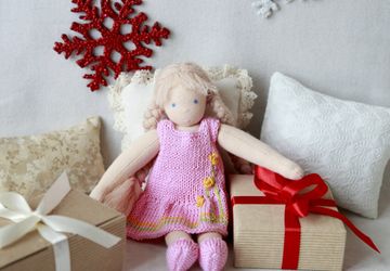 Вальдорфская кукла Алиса 21 см