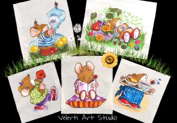 Набор: «Летние каникулы мышонка»