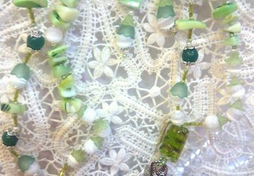 Ожерелье ручной работы "Совушка"