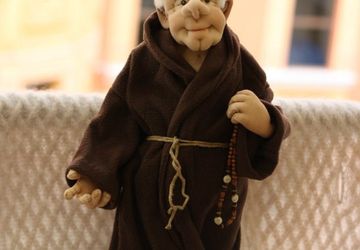 Авторская кукла "Монах"