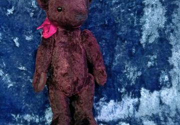 Миша Шоколадкин, авторский мишка тедди в винтажном стиле