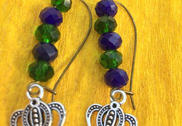 Серьги с коронами