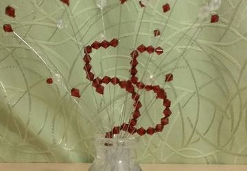 Необычный букет из цифр