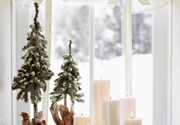 Новогодний декор окон