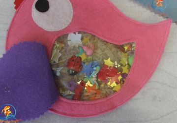 Искалочка Птичка, развивающая игрушка