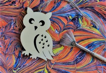 ЭБРУ - Подарок школьнику! Творческий мастер-класс для всей семьи