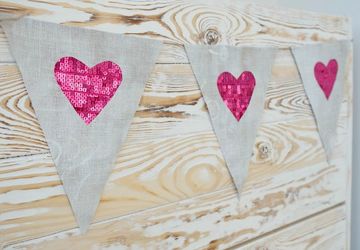 ПРАЗДНИЧНАЯ ГИРЛЯНДА С ФЛАЖКАМИ СВОИМИ РУКАМИ!