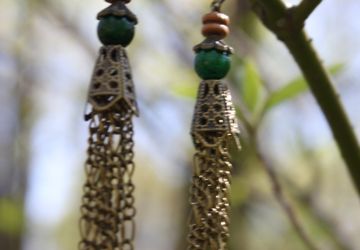 Серьги "Весенняя песня"