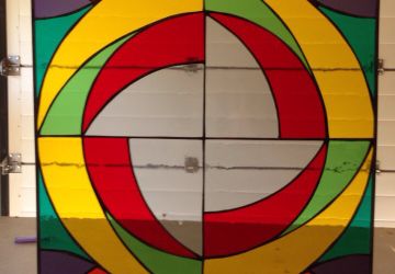 Витраж в технике Тиффани