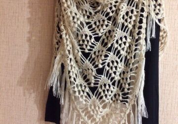 шаль косынка