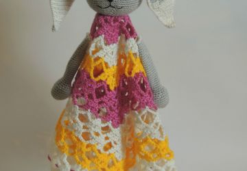 Заюшка-сплюшка Белое ушко (на заказ)