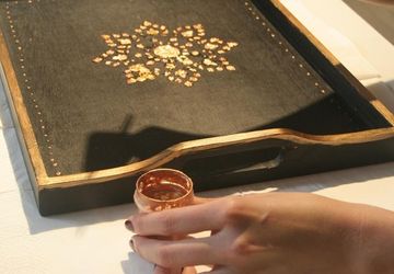 Восточный поднос своими руками