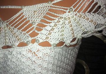 Платье ажурное