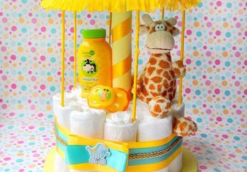 Торт из памперсов