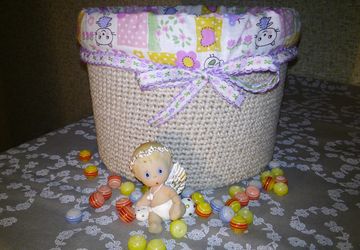 Корзинка интерьерная