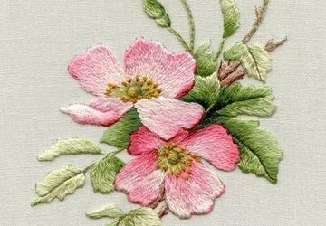 ОБЪЕМНАЯ ВЫШИВКА ГЛАДЬЮ