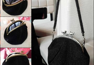 Сумка из бисера ручной работы