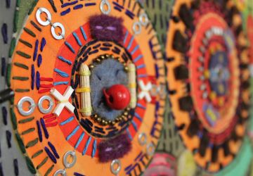 Как же интересно сочетать различные техники и стили !