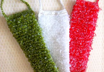 Мочалки для душа, ванной, бани, сауны