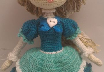 Каркасная кукла амигуруми