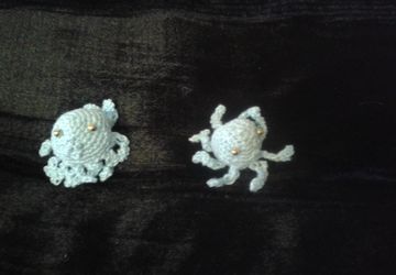 Мини-амигуруми осьминожка