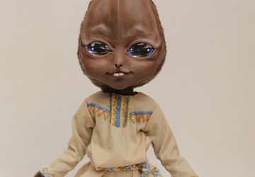 Алёшенька кыштымский карлик. Интерьерная кукла.