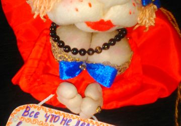 кукла-попик талисман