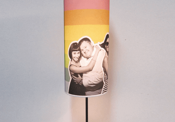 Оригинальный абажур своими руками!