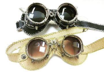 Гогглы,  стимпанк очки