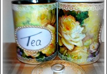 Емкости для сыпучих(чая и кофе).