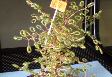 Дерево из бисера, подарок