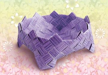 Конфетница из бересты