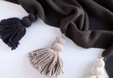 Массивные кисти для декора текстиля