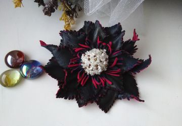 Брошь "Поздний вечер"